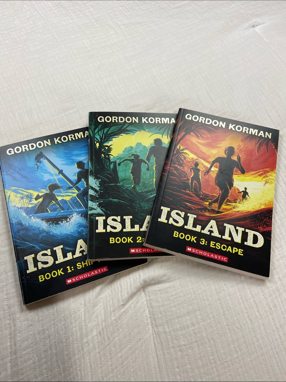 Island Series by Gordon Korman - Set of 3